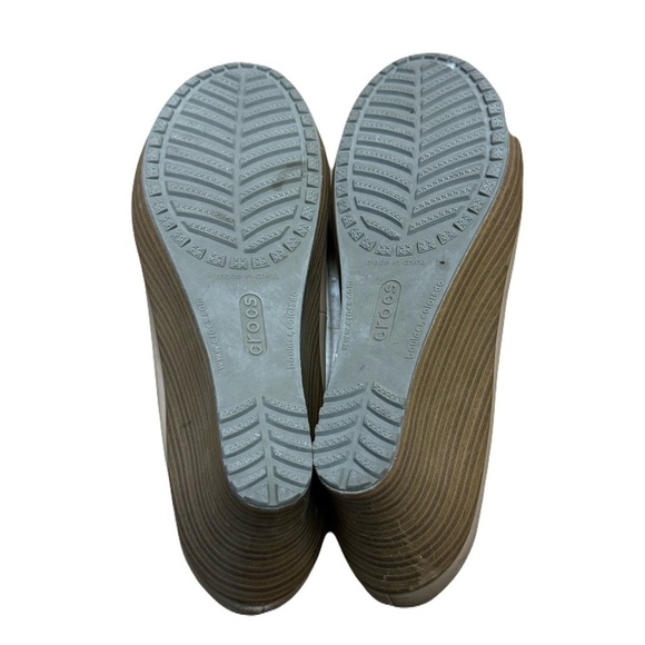 Crocs patent leather wedge heels nude - Picture 2 of 8